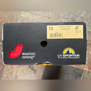 La Sportiva Mountain Running Shoes WildCat Size 13 New in Box
